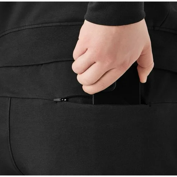 Members Mark Men's Regular Fit Everyday Active Jogger Pant Black Size XL - Picture 3 of 8